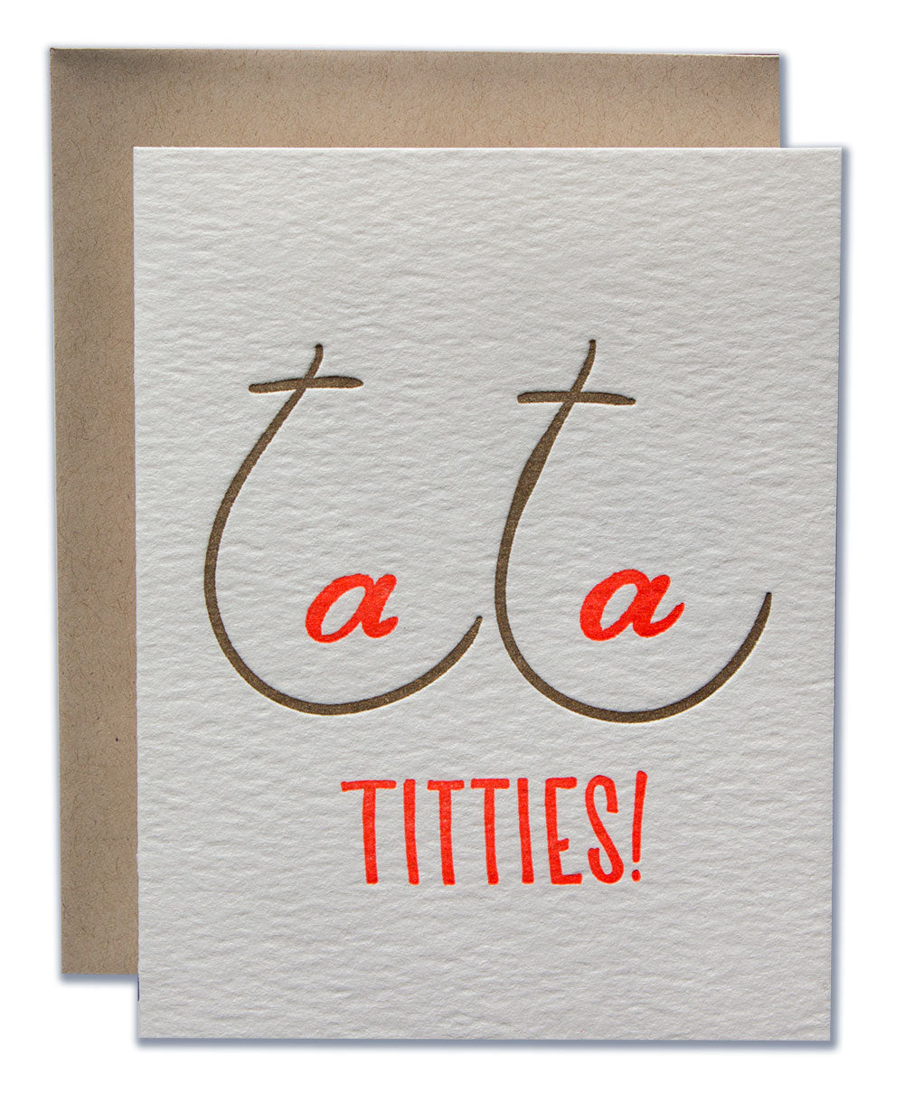 Ladyfingers: Ta Ta Titties Top Surgery Card