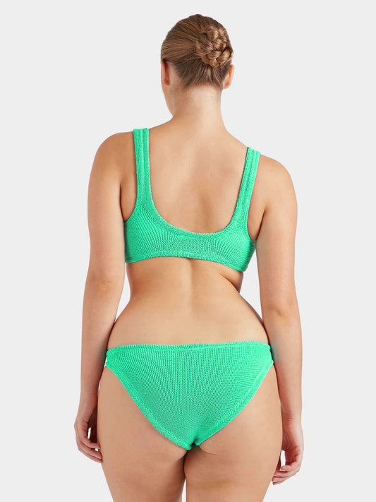 Hunza G: Xandra Bikini Set - Lime