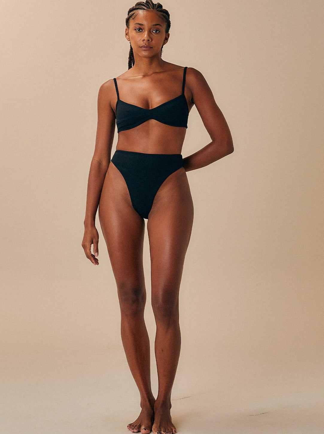 Monica Bikini Top - Black