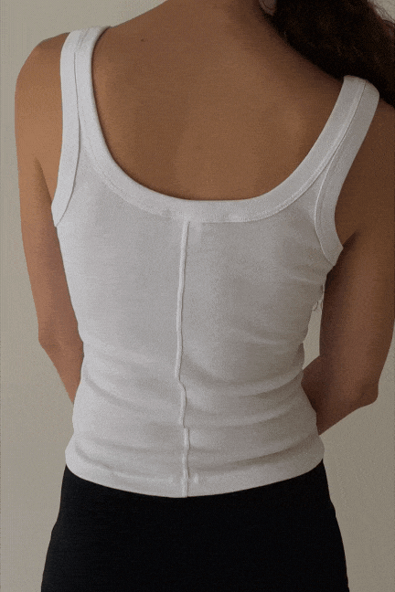 Calomel: Arami Tank - White