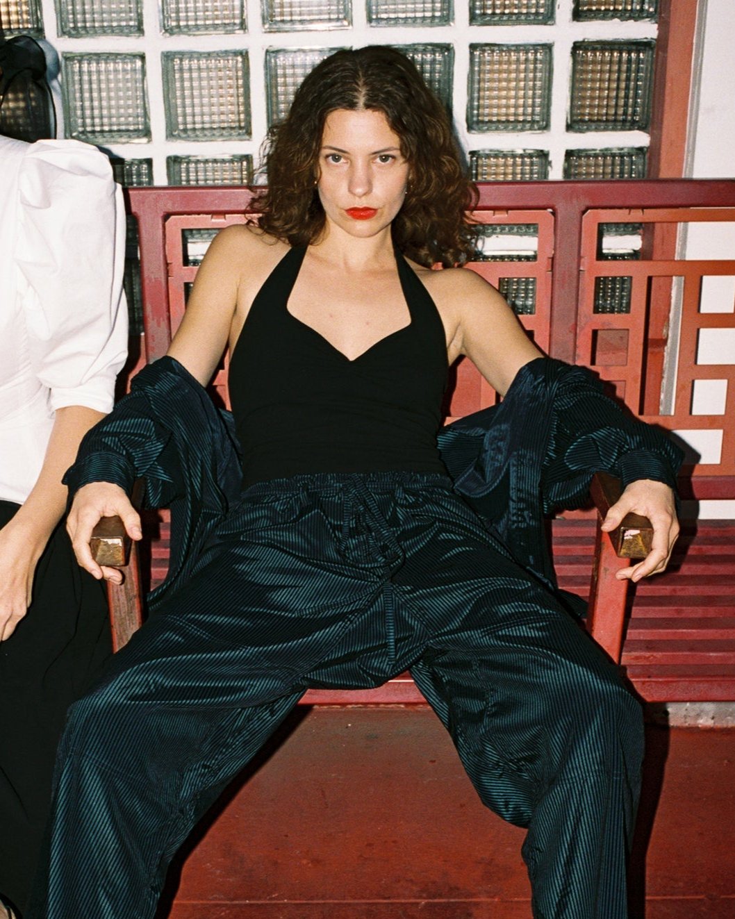 Gil Rodriguez: Corazon Halter Top - Black