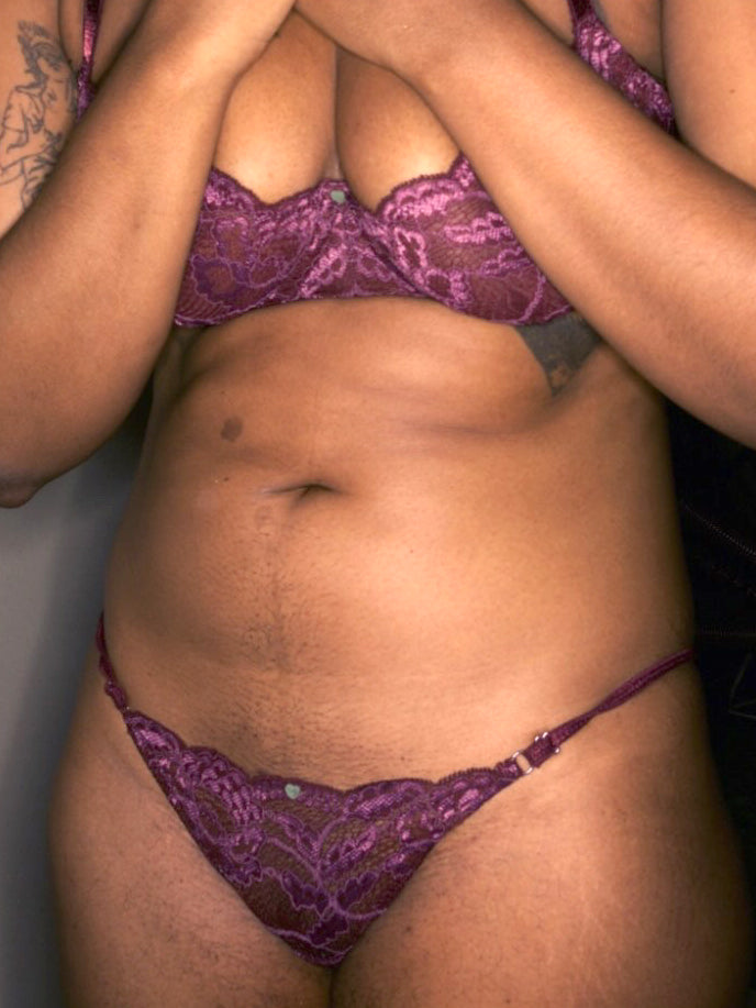 Clo: Fortuna Lace Demi Underwire Bra - Wine