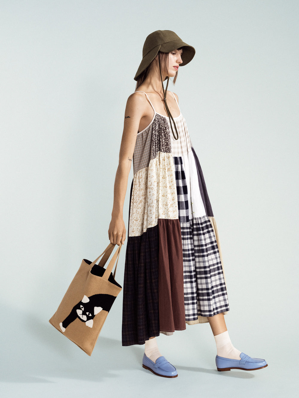 Hansel from Basel: Tulip Bucket Hat - Olive