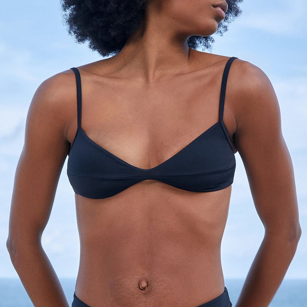 Monica Bikini Top - Black