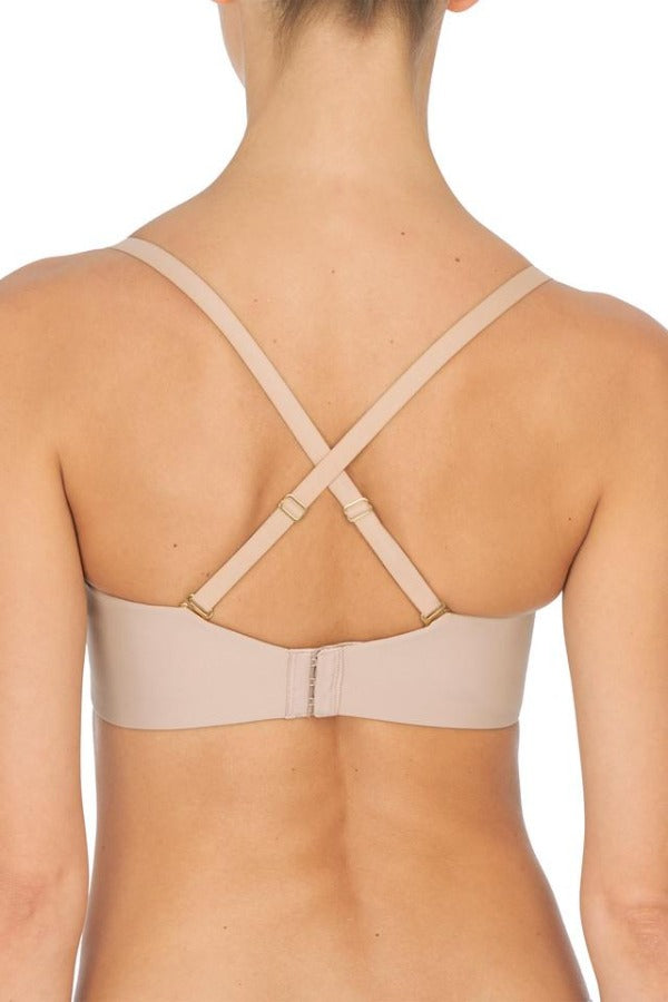 Natori: Minimal Strapless Contour Bra - Cafe