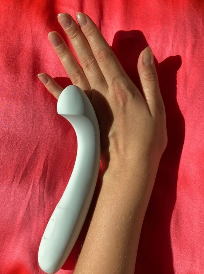 Dame: Arc G-Spot Vibrator - Ice Azaleas Dame: Arc G-Spot Vibrator - Ice Azaleas