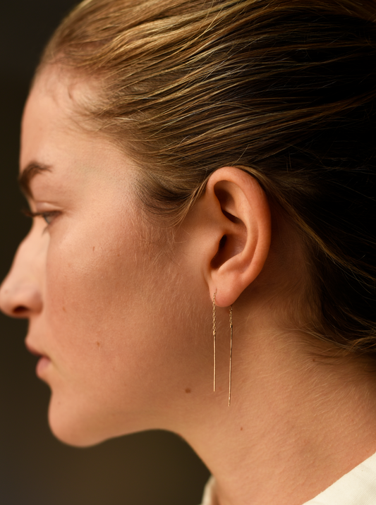 8.6.4: Threader Chain Earrings - Short