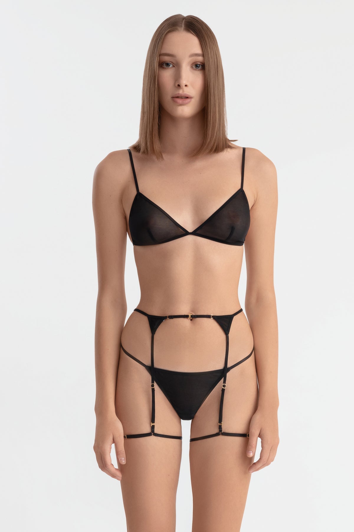 Marika Vera: Moore Garter Belt - Black
