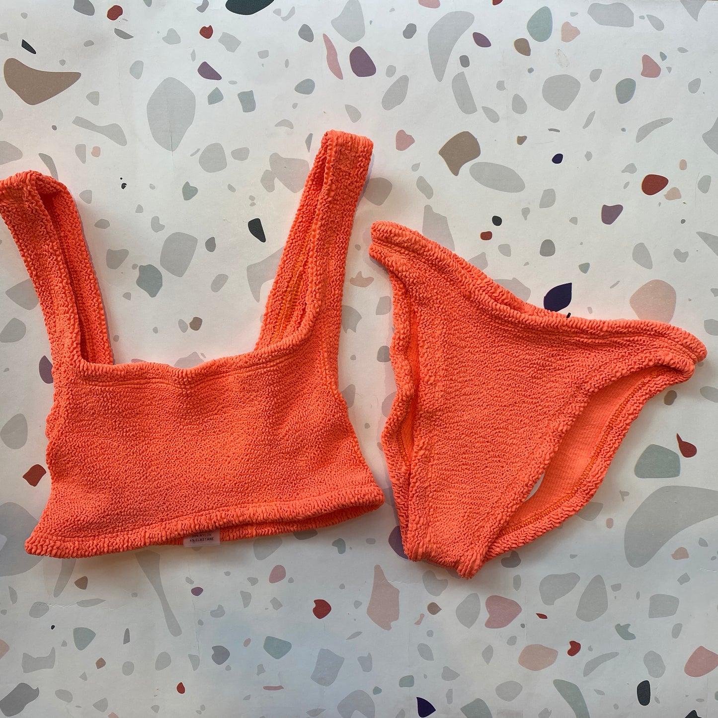 Hunza G: Xandra Bikini Set - Orange