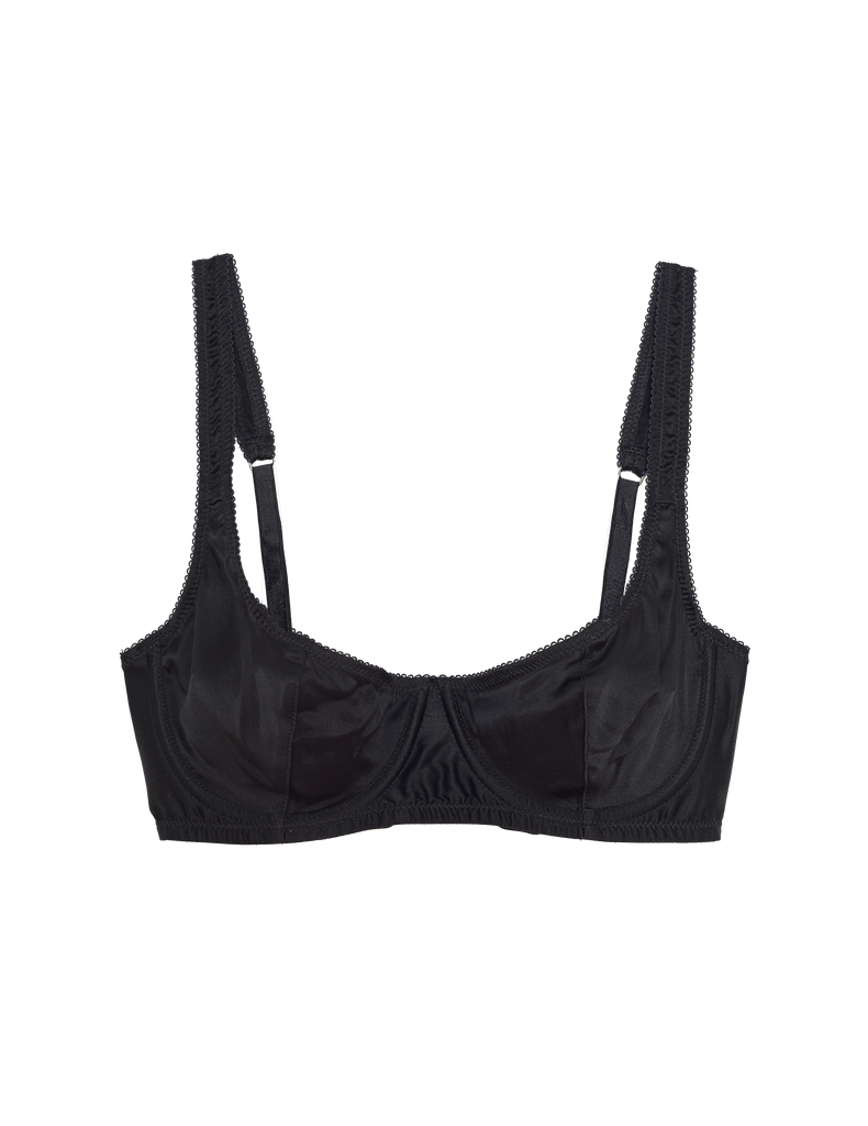 Araks: Gita Silk Underwire Bra - Black