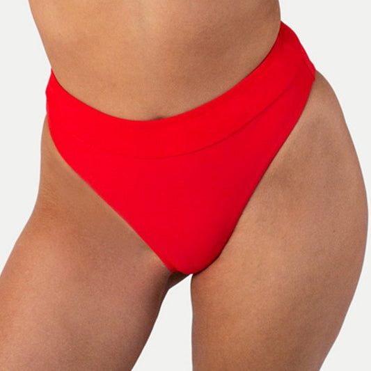 RAQ: High Leg Bikini Brief Bottom - XL