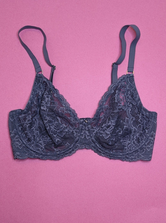 Montelle: Muse Full Cup Lace Bra - D+ Cups Only