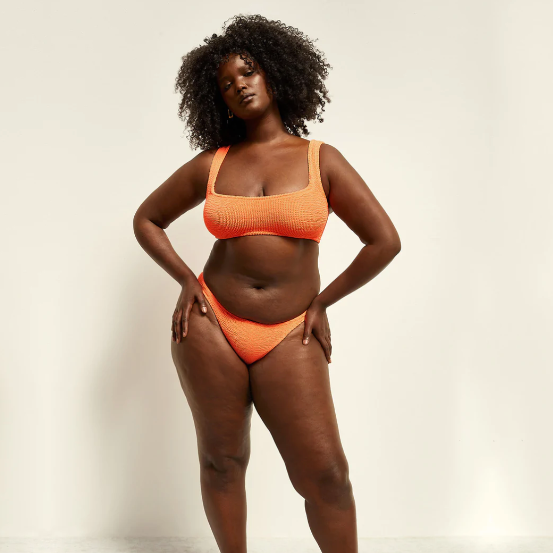 Hunza G: Xandra Bikini Set - Orange