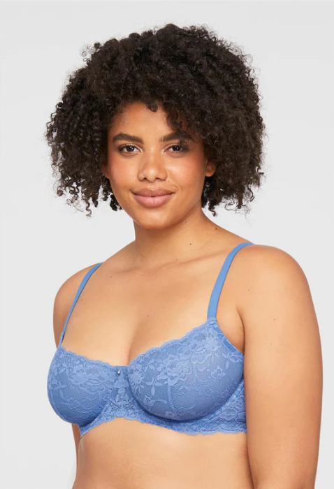 Montelle: Flirt Demi Lace Bra - E to F Cups Only