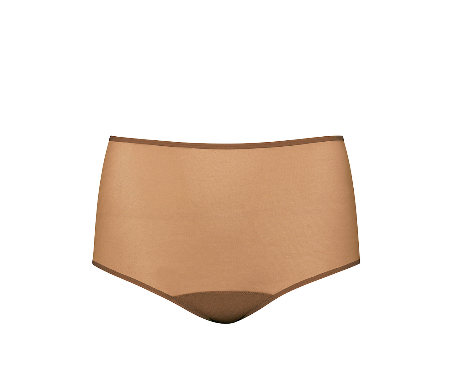 Ownbrown: Mesh High-Waisted Brief - Amani