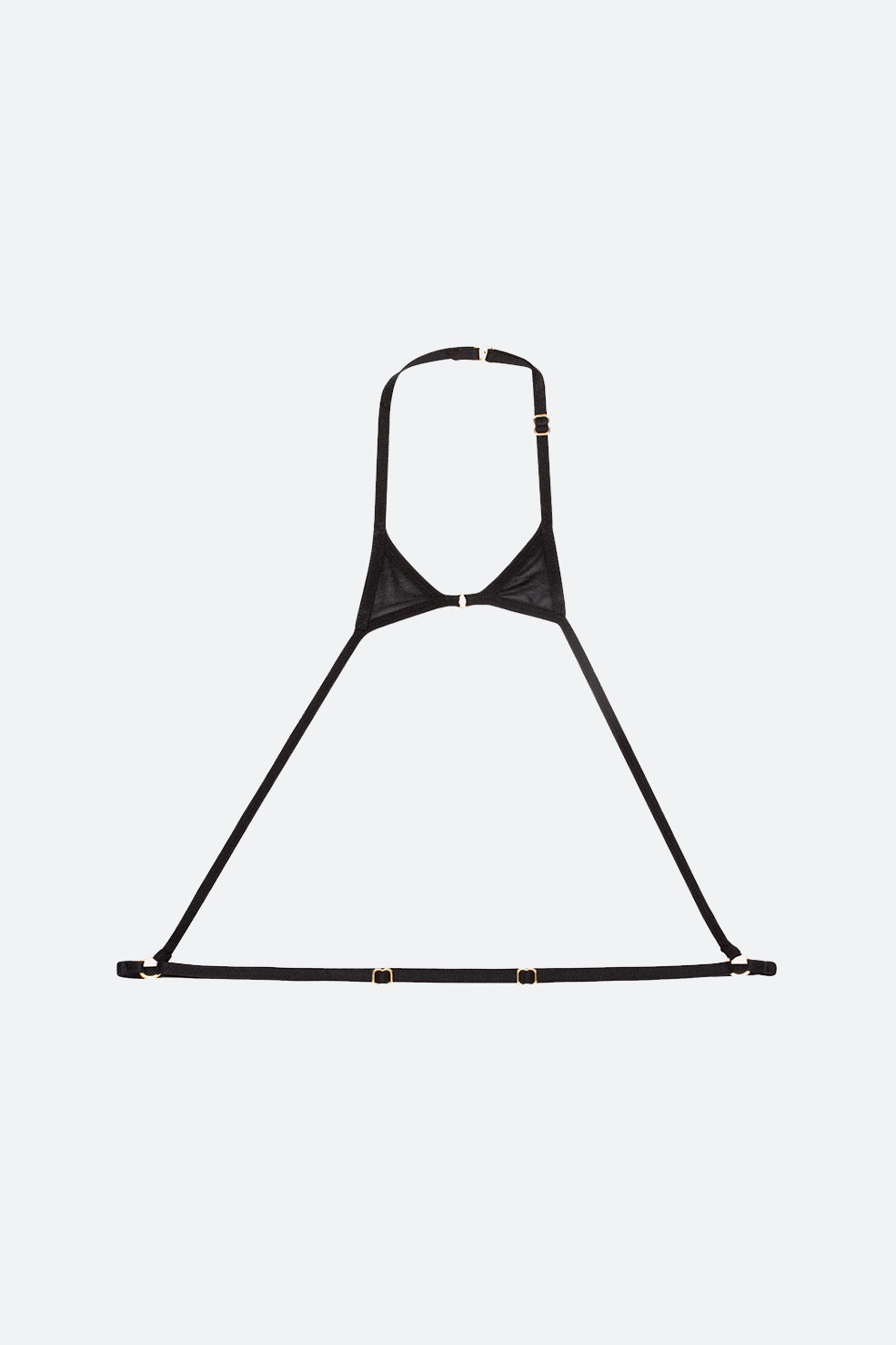 Marika Vera: Liza Halter Frame Top - Black