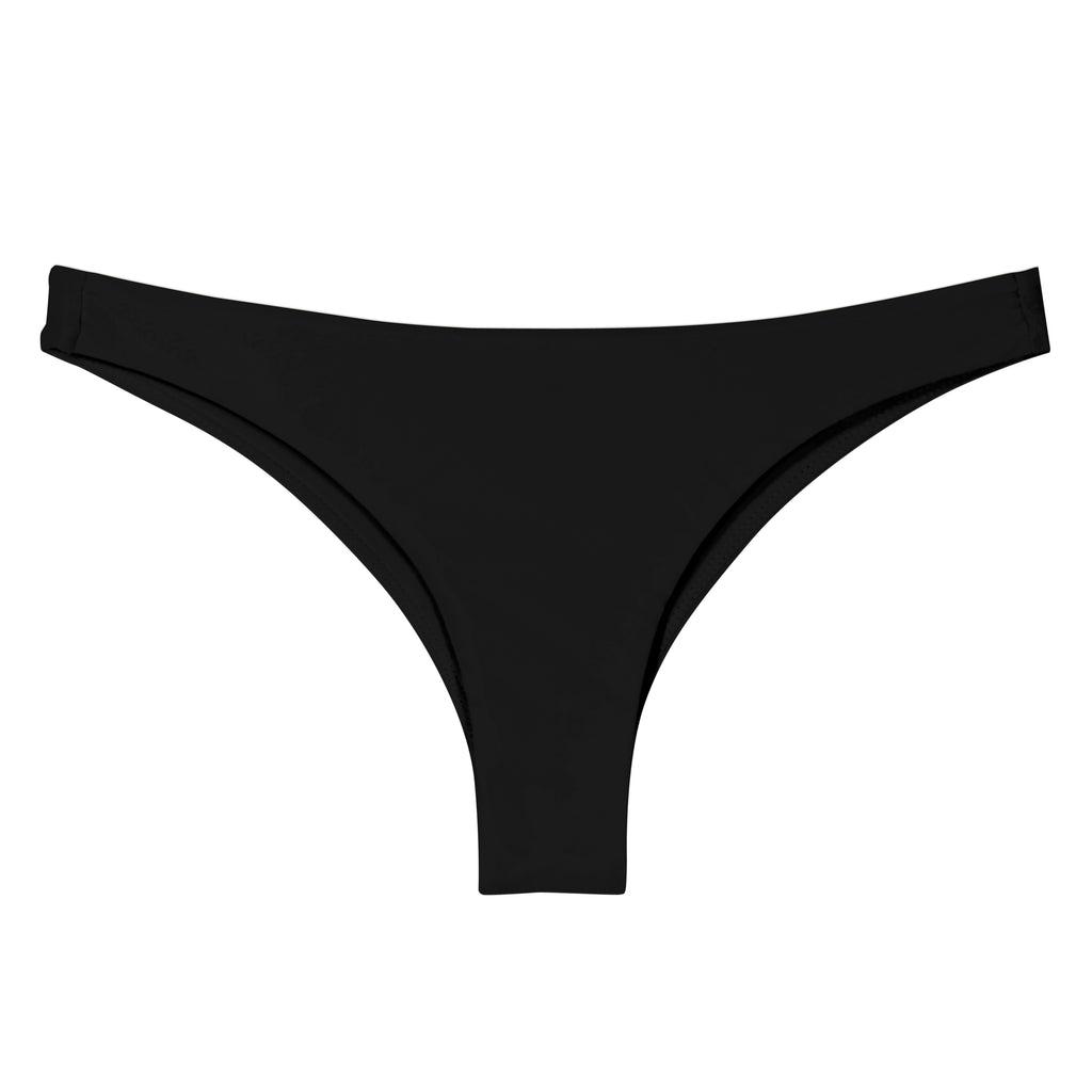 Mikoh: Papara Minimal Bikini Bottom - Black