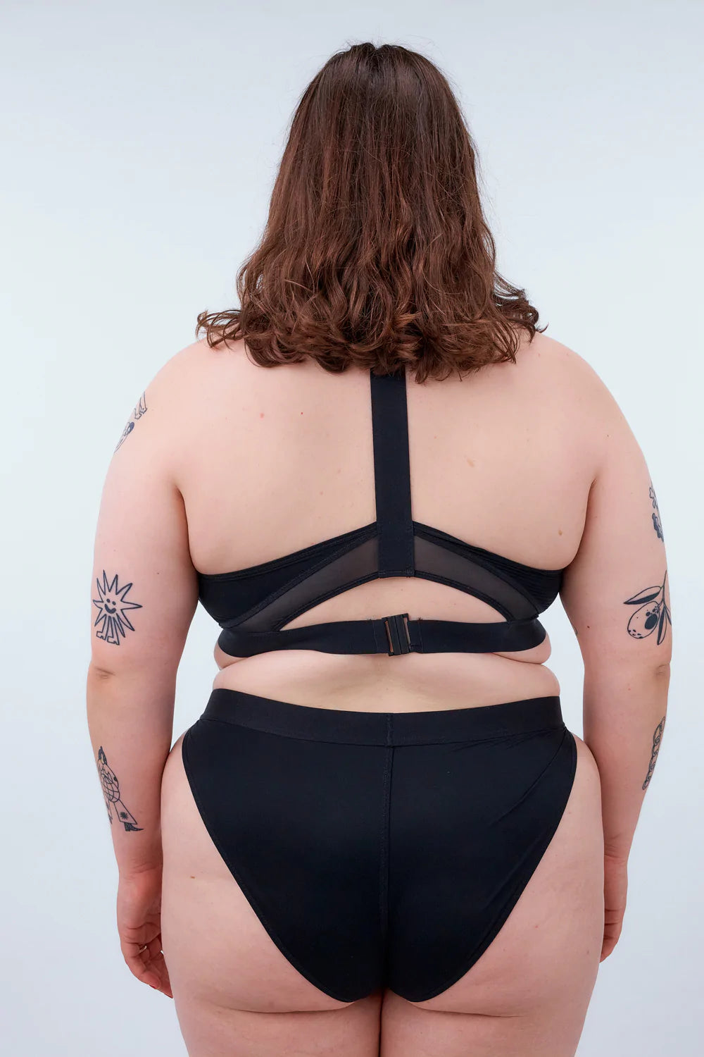 La Fille d'O: Way I Walk Bikini Bottom - Black