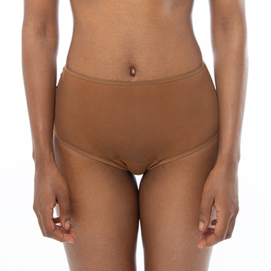 Ownbrown: Mesh High-Waisted Brief - Bintu