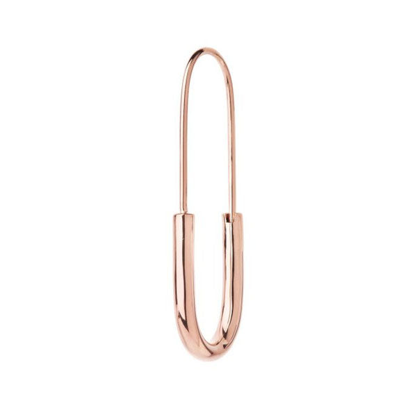 Maria Black: Chance Oval Earrings - Rose Gold