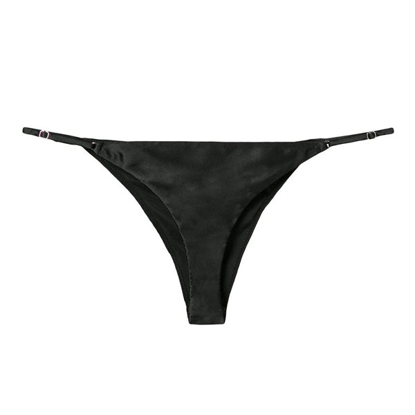 Fleur du Mal: Silk Satin Luxe Cheeky Brief - L, Last One!