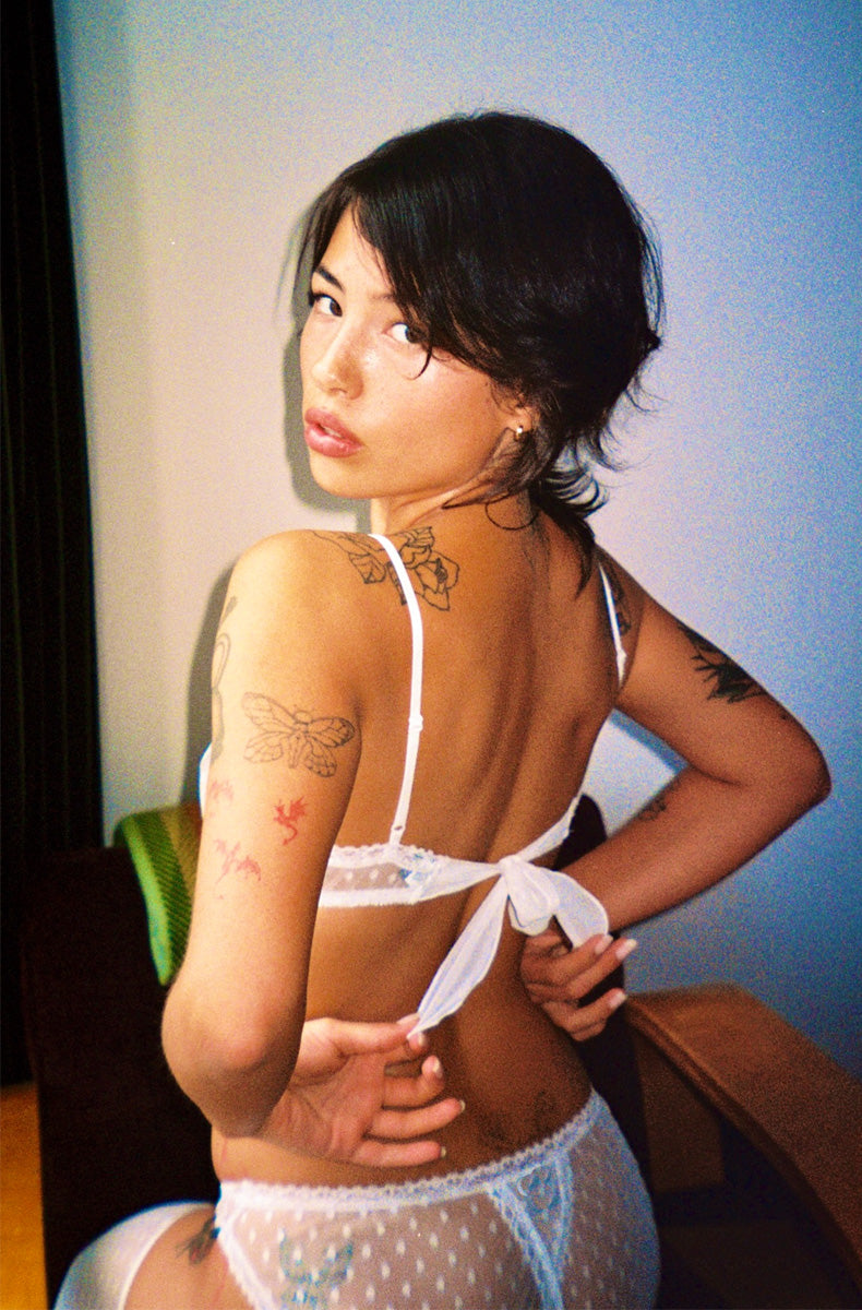 Only Hearts: Coucou Ouvert Culotte - White
