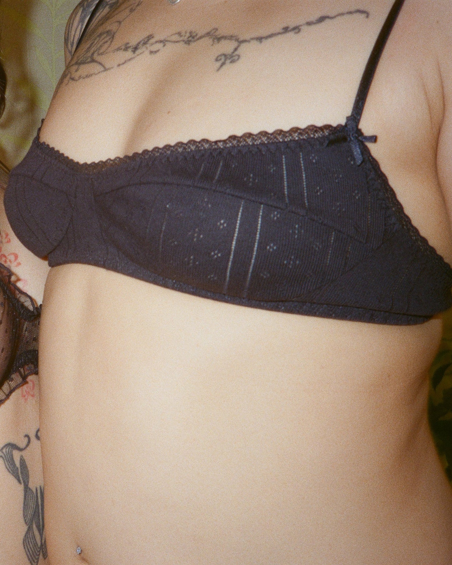 Cou Cou Intimates: The Balconette Bra - Black