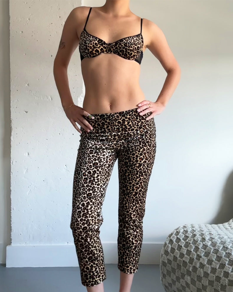 Only Hearts: Cat Nap Underwire Bra - Leopard