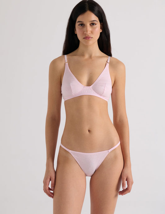 Araks: Briar Cotton Bralette - Confection