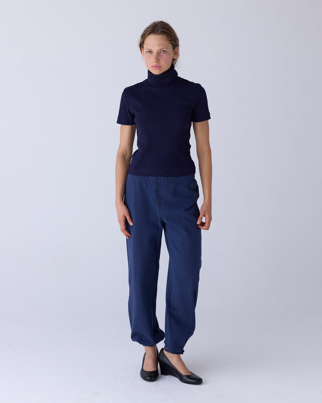 Fruity Booty: Cotton Track Pants - Ink