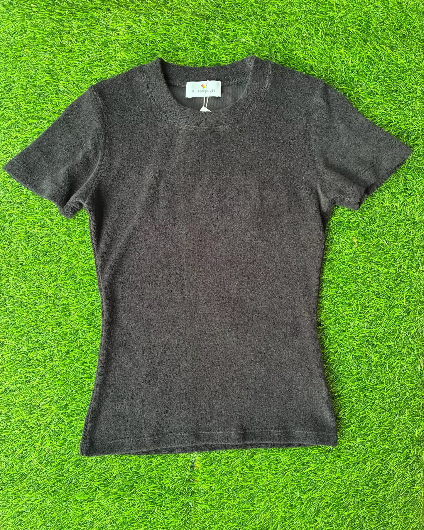 Gil Rodriguez: Terry Corsica Tee - Black