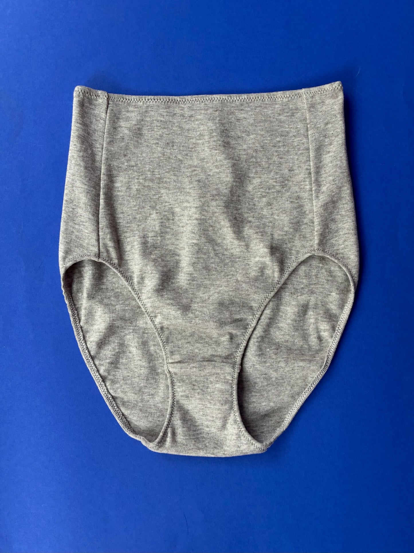 L'ANGÉLIQUE: High-Waisted Wool Cotton Culotte Panty - Yak