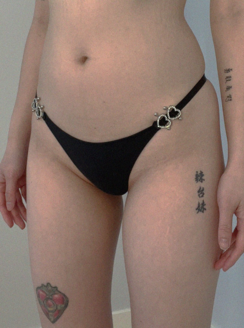 The End: Age of Consent Thong - Black