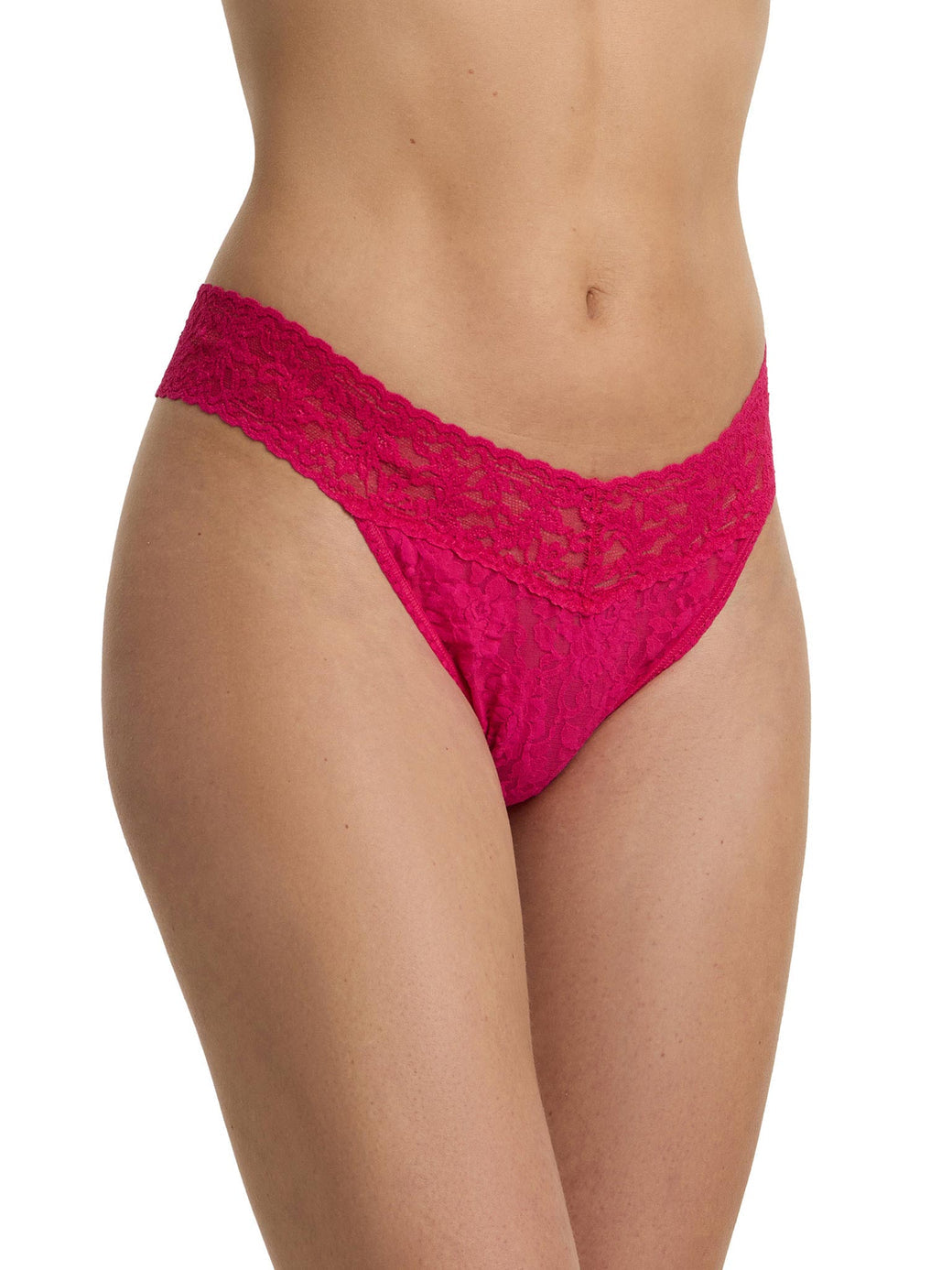 Hanky Panky: Original Rise Lace Thong - Fashion Colors