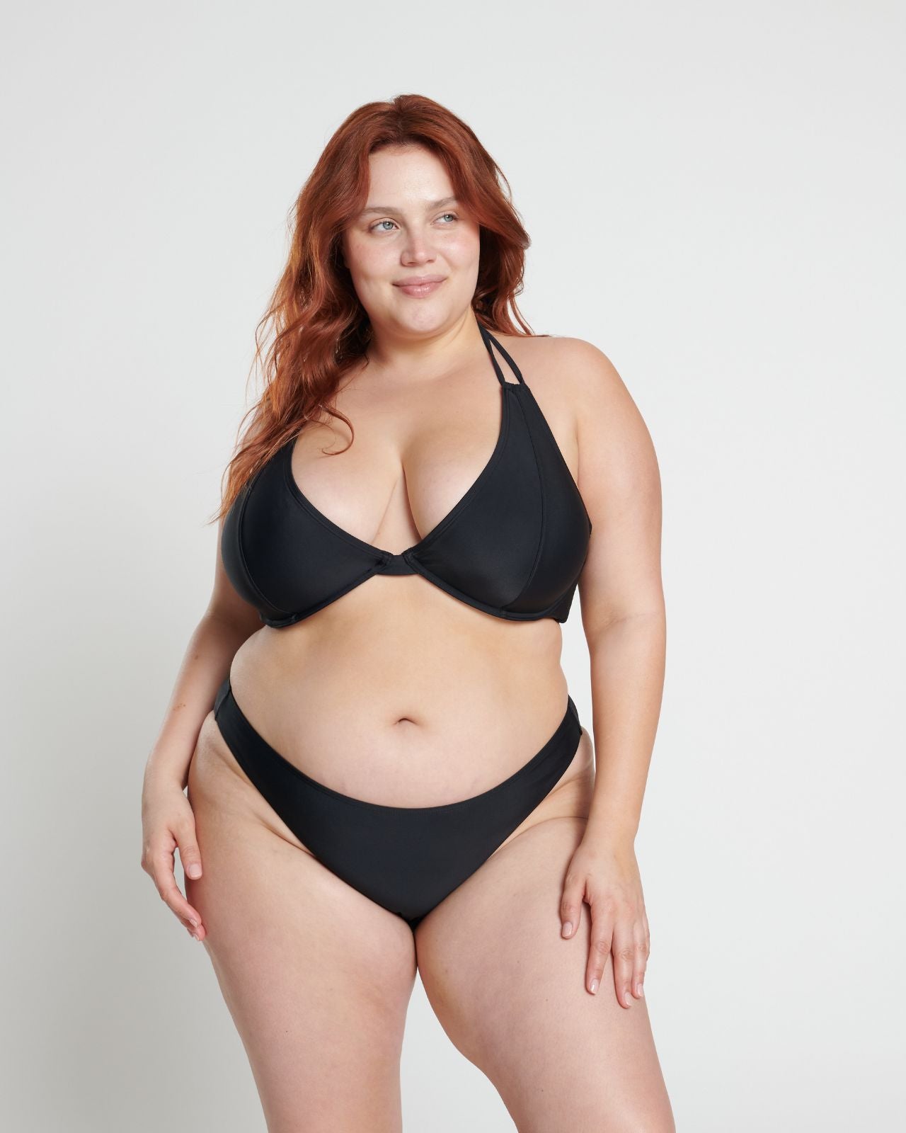 RAQ: 90's Bikini Brief Bottom - Black