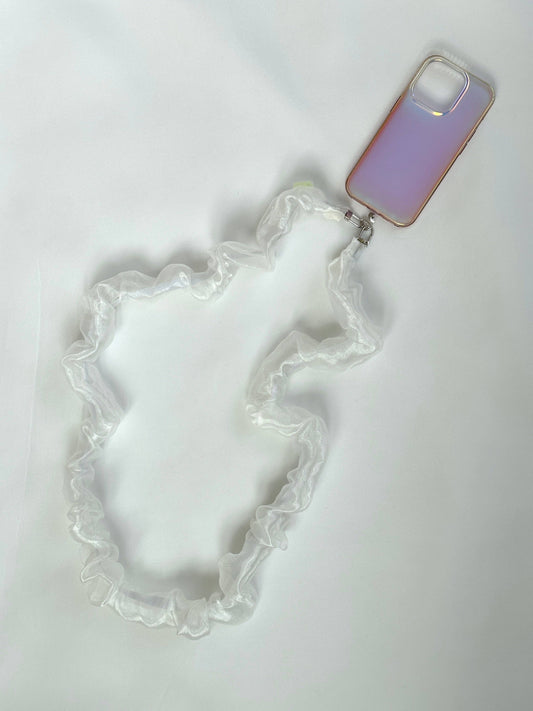 Room Shop: Organza Phone Strap - Ivory
