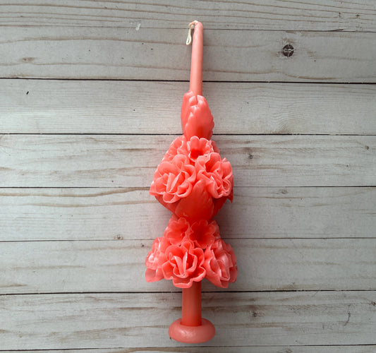 VIVA: Large Oaxaca Candle - Coral