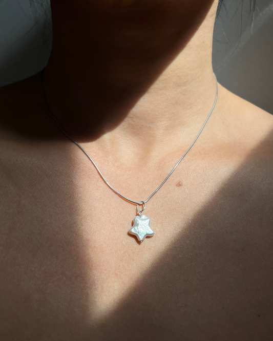 The Good Universe: Superstar Pearl Charm - Sterling Silver