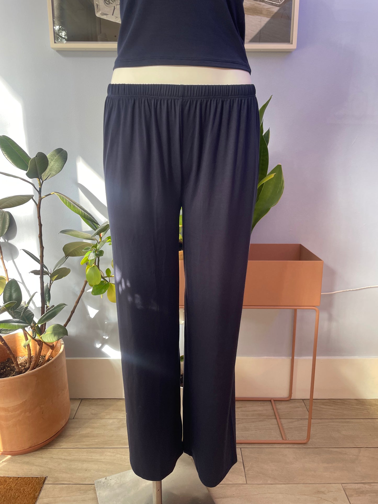 Kye Intimates: Recline Bamboo Pant - Navy