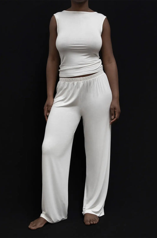 Kye Intimates: Recline Bamboo Pant - Natural