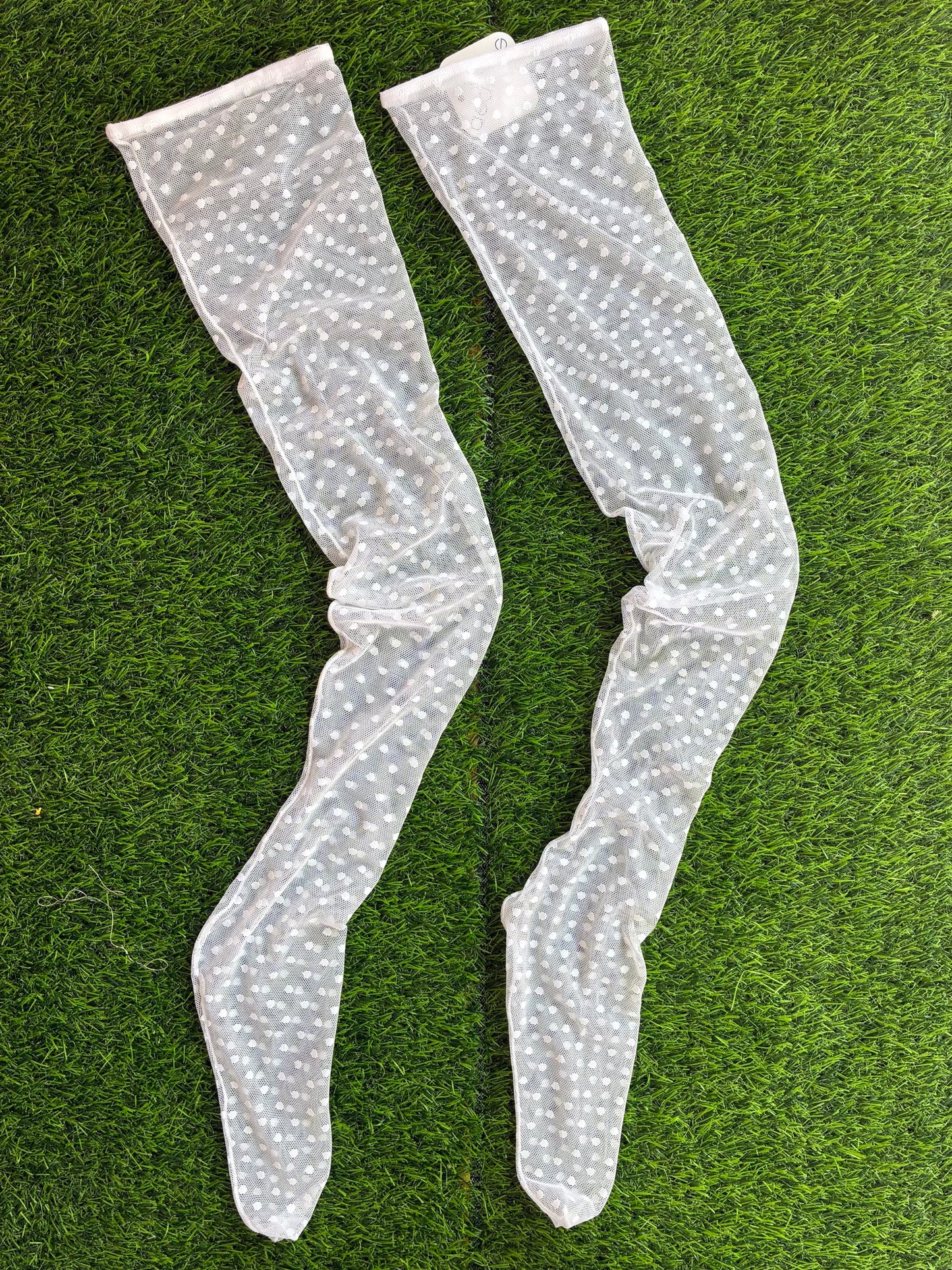 Only Hearts: Coucou Lola Over the Knee Socks - White