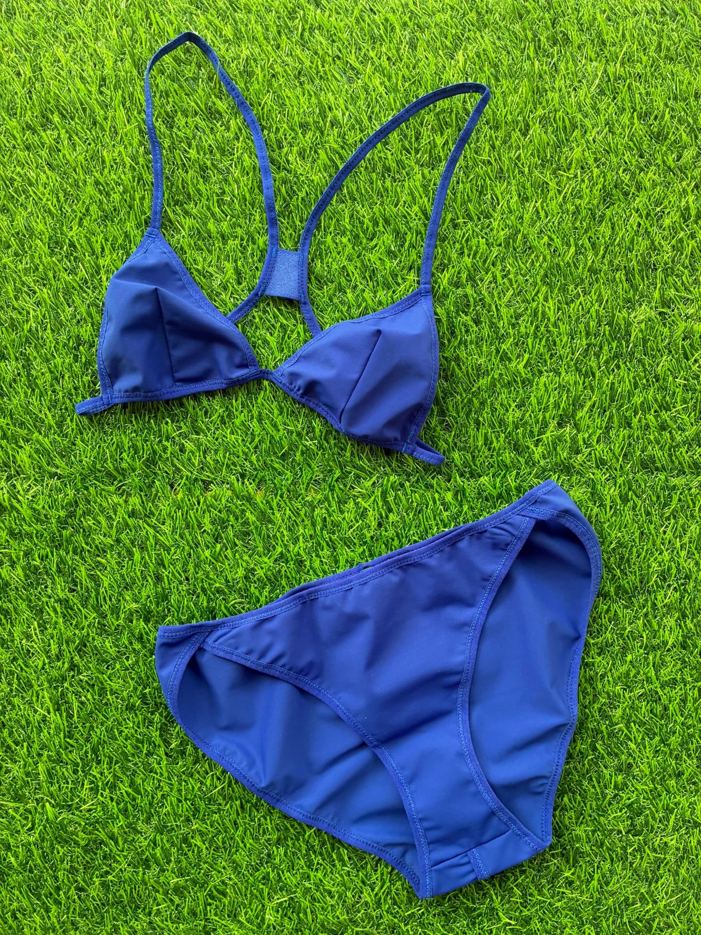 La Fille d'O: Bounty Bikini Bottom - Bic Blue