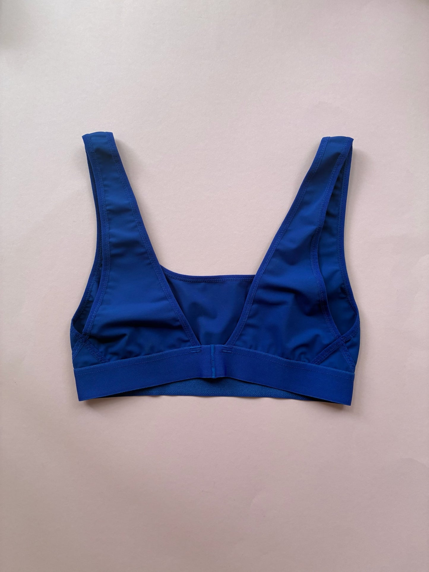 La Fille d'O: Ramble On Bikini Top - Bic Blue