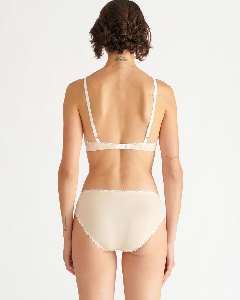 Araks: Antonia Cotton Bralette - Undyed