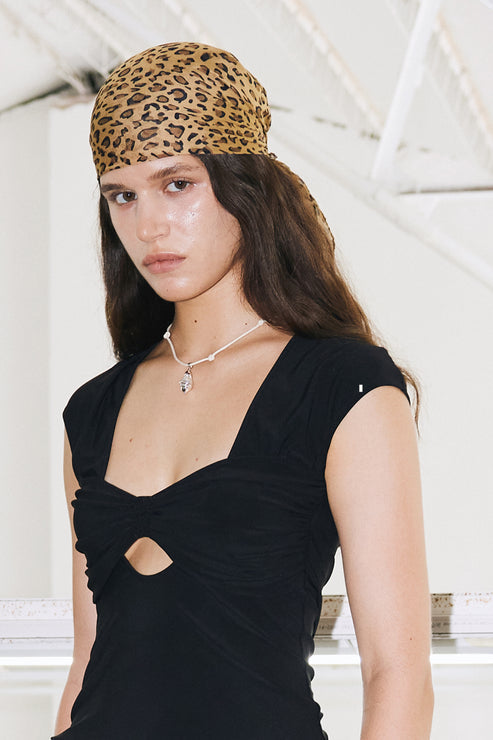 Woodrose Deli: You Cap Sleeve Dress - Black