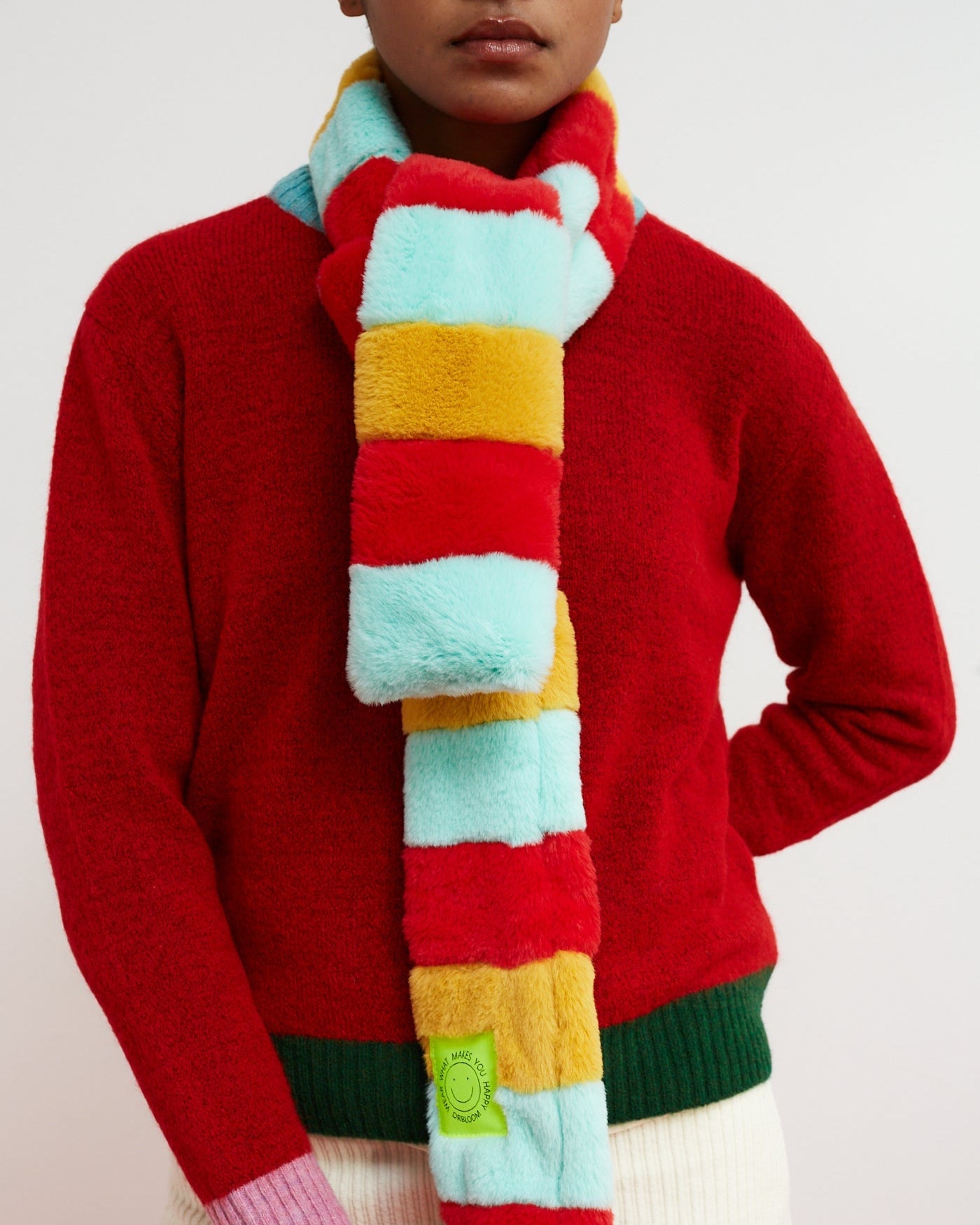 Dr. Bloom: Bufanda Soft Scarf - Red