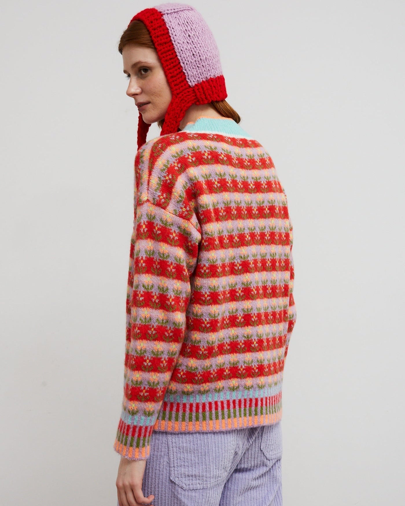 Dr. Bloom: Goritto Knit Bonnet - Lilac