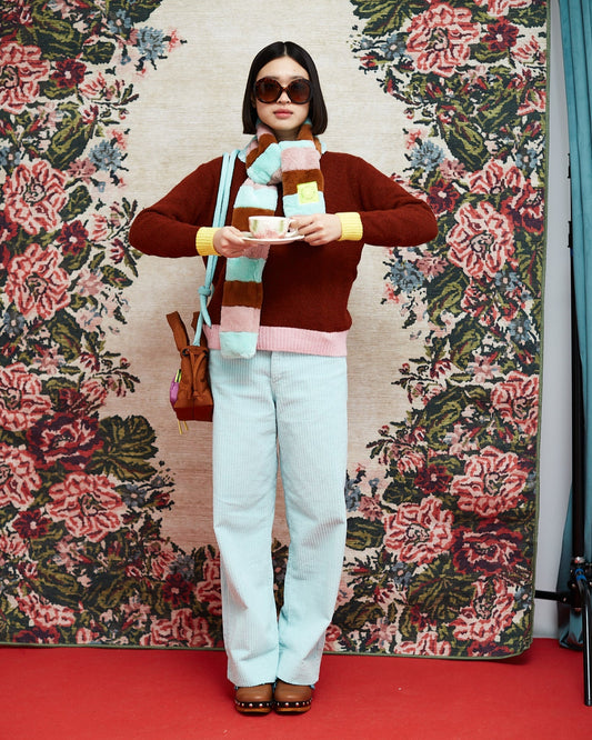 Dr. Bloom: Bufanda Soft Scarf - Brown