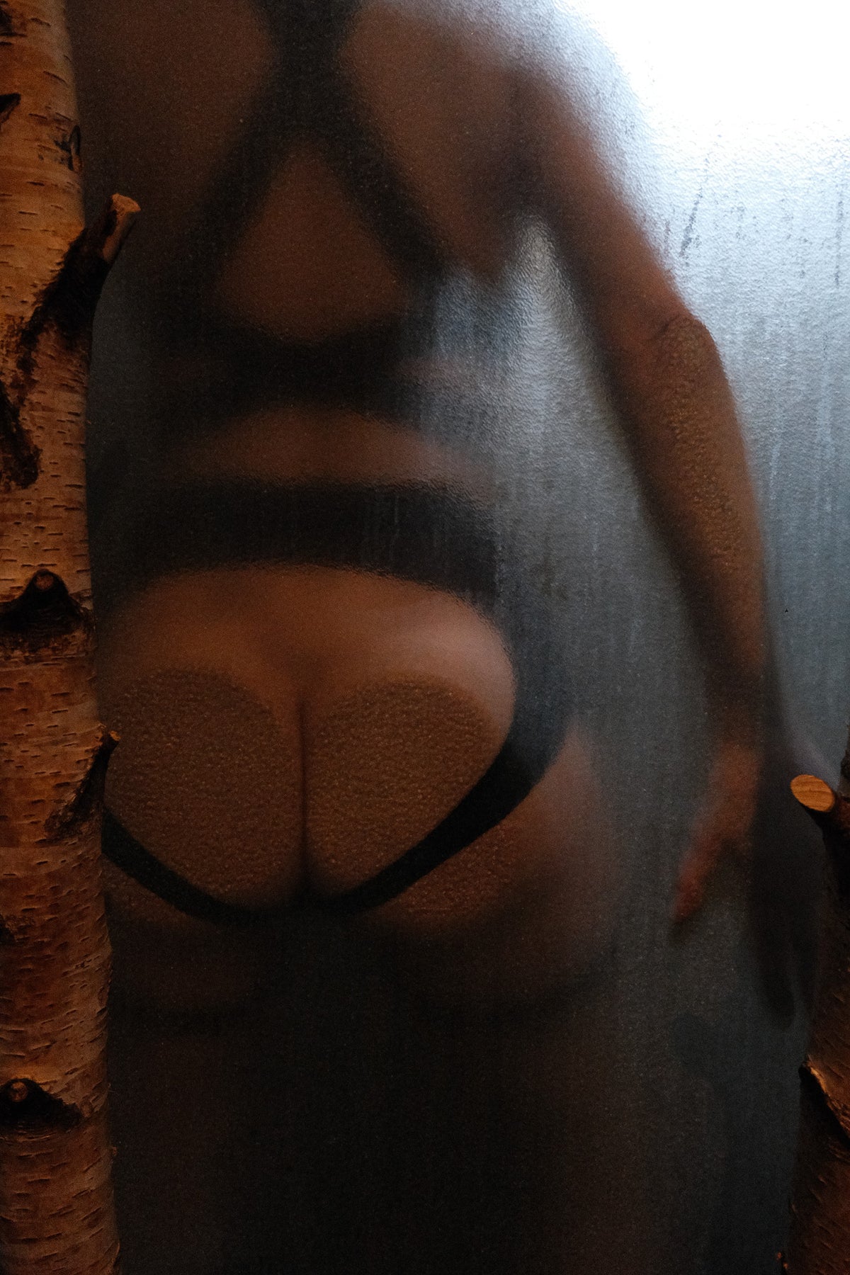 La Fille d'O: Pour Jouer Suspender - Black
