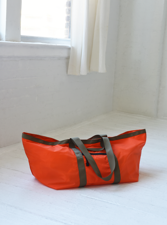 8.6.4: Nylon Weekender Bag - Orange/Coyote
